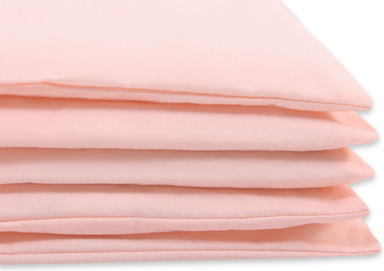 My Sweet Baby Set Baby Duvet Cover with Pillowcase Powder Pink 135x100cm