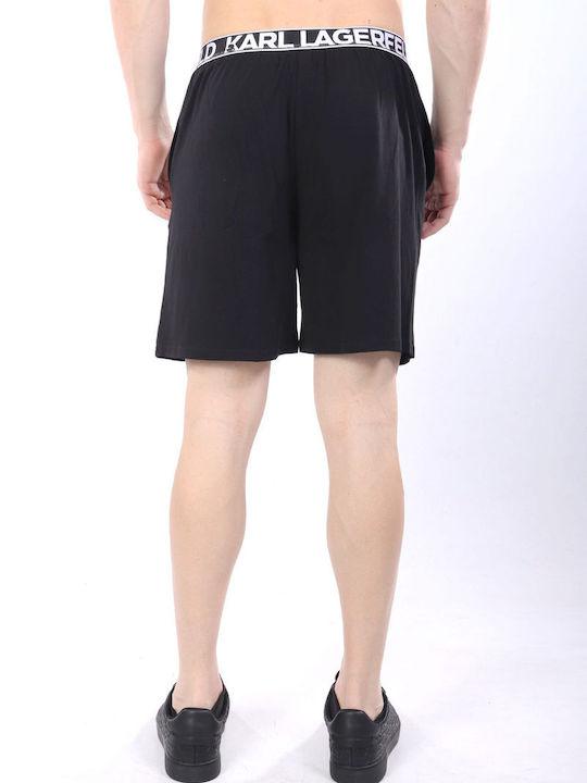 Logo Herren Shorts Schwarz