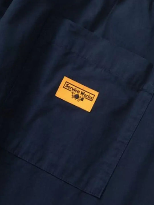 Trousers in Loose Fit Navy