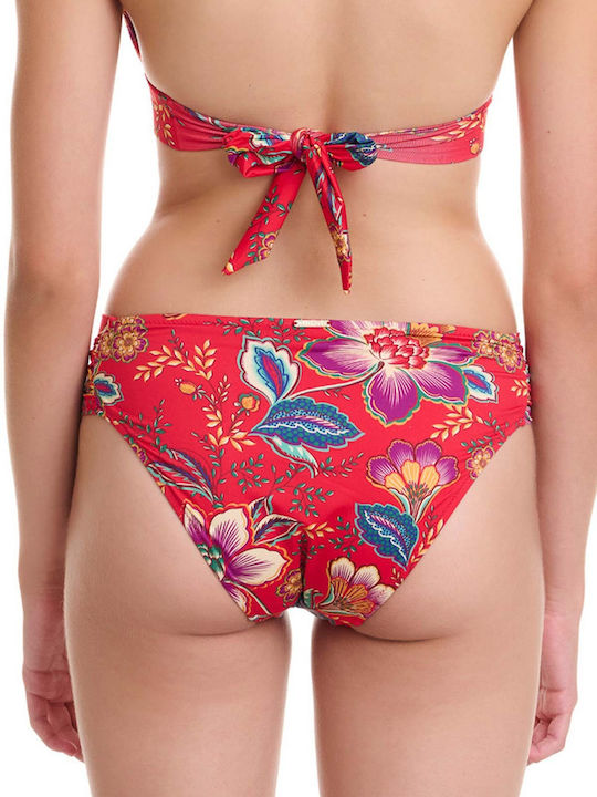 Bikini Slip High Waist Floral