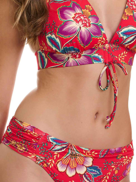 Bikini Slip High Waist Floral