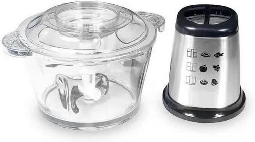 Mini Tocător Multi 300W Cu Recipient 3L Inox