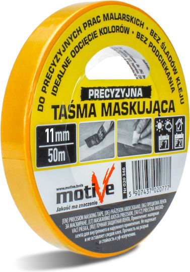 Motive Precision Bandă De Mascare 11mm/50m 020 341