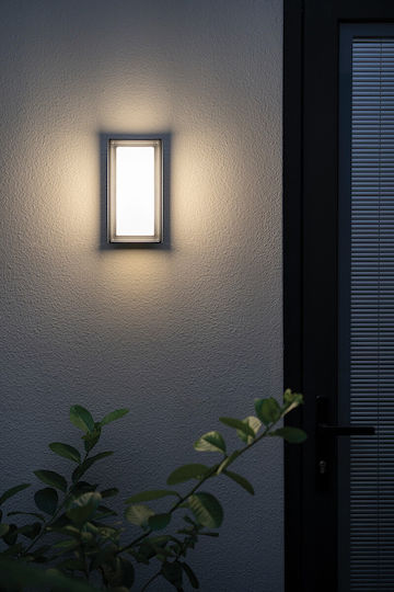 VK Lighting Επιτοίχιο Εξωτερικό Φωτιστικό LED IP65 με Θερμό Λευκό Φως