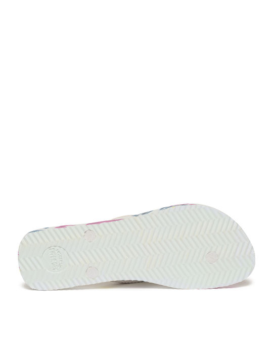 Flip Flops in White Colour