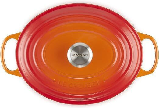 Le Creuset Volcanic Ρηχή Κατσαρόλα από Μαντέμι 6.3lt / 31cm