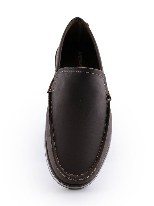 Ανδρικά Loafers σε Ταμπά Χρώμα