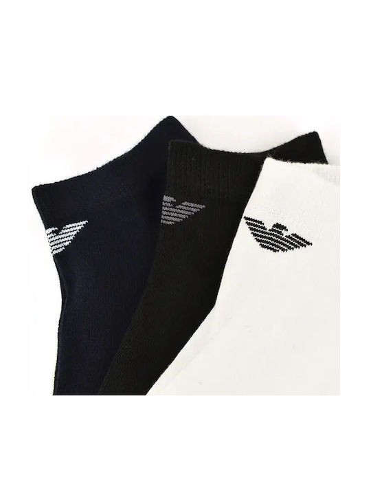 Emporio Armani Men's Multicolor Socks 3Pack