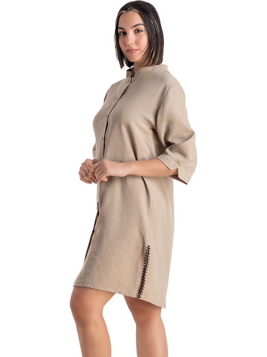 Rachel Women's Beachwear Beige Top