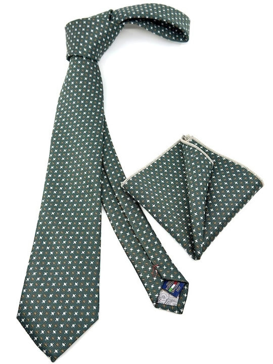 Legend Accessories Set Cravate Bărbați Tipărit Verde Legend Accessories Set Cravate Bărbați Tipărit Verde