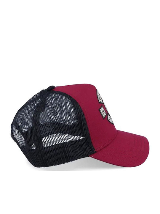 Von Dutch Jockey Trucker Pentru Bărbați Burgundy Vd 0 Cas1 Bik Bor-bordeaux