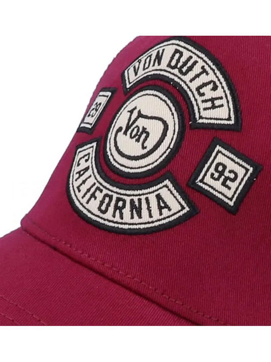 Von Dutch Jockey Trucker Pentru Bărbați Burgundy Vd 0 Cas1 Bik Bor-bordeaux