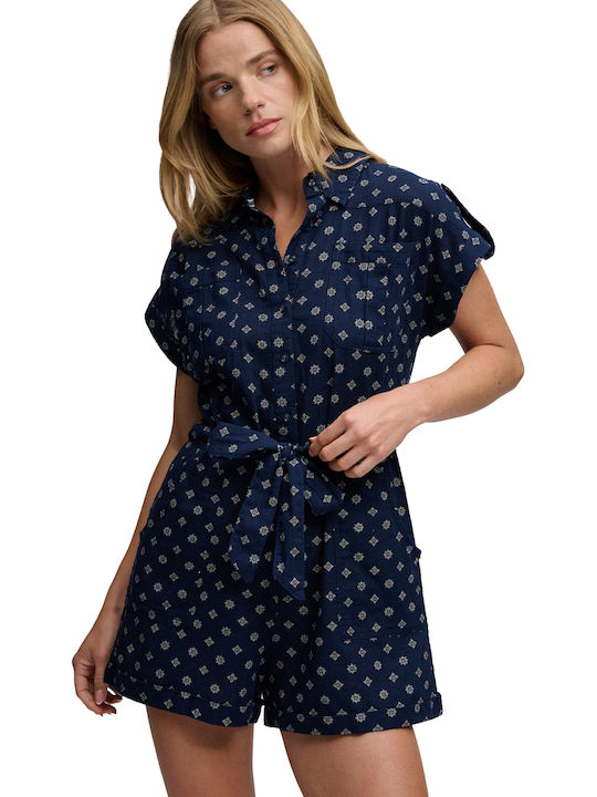 Playsuit Women's One-piece Shorts Eclipse Navy