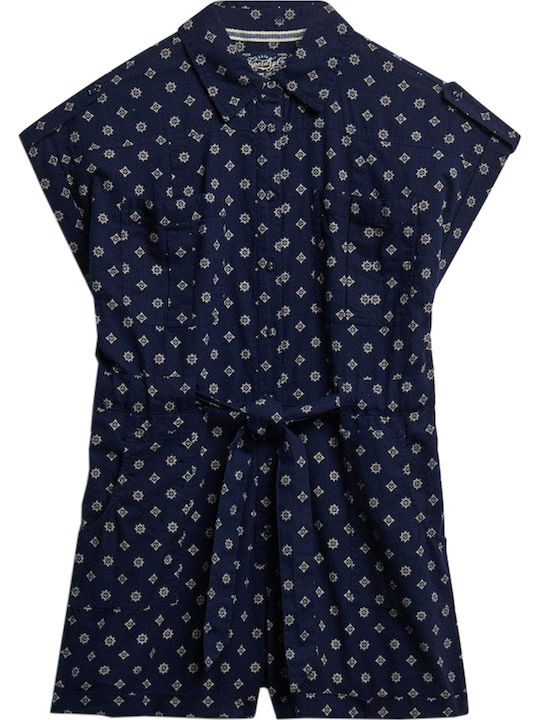 Playsuit Women's One-piece Shorts Eclipse Navy