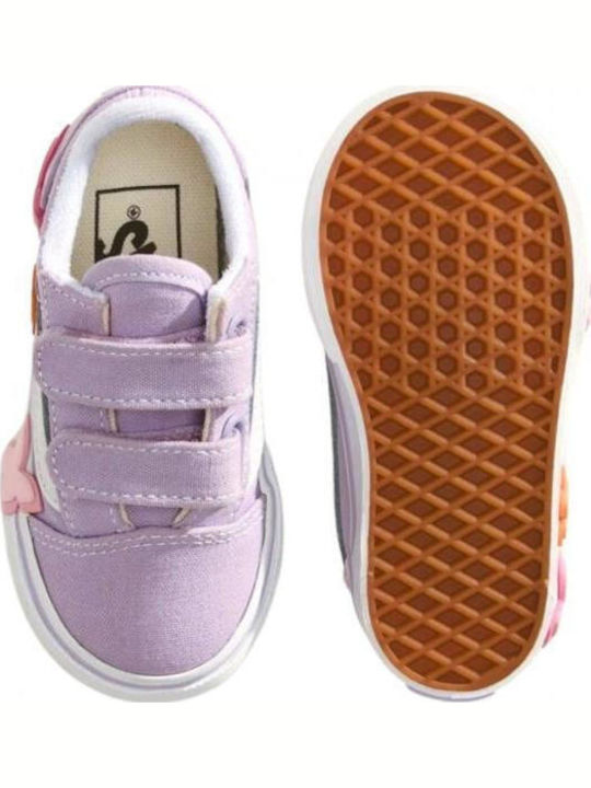 Old Skool Παιδικά Sneakers Ανατομικά Λιλά