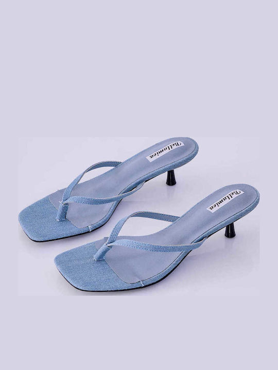 Celestino Women's Sandals Low Heel Light Blue