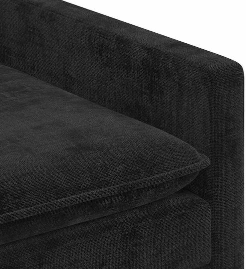 Πολυθρόνα 76x81x87.5cm Μαύρο