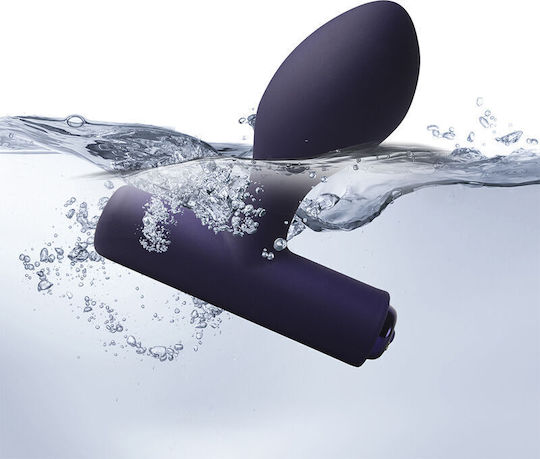 Rocks Off Anal Plug mit Vibration Blau