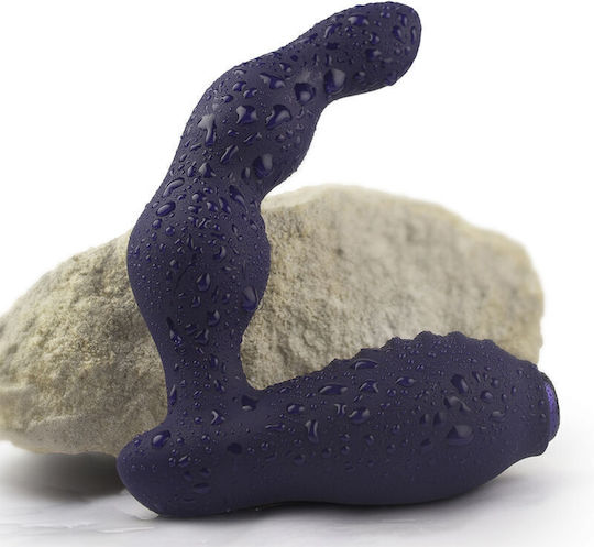 Rocks Off Prostate Plug Anal cu Vibrație Albastru