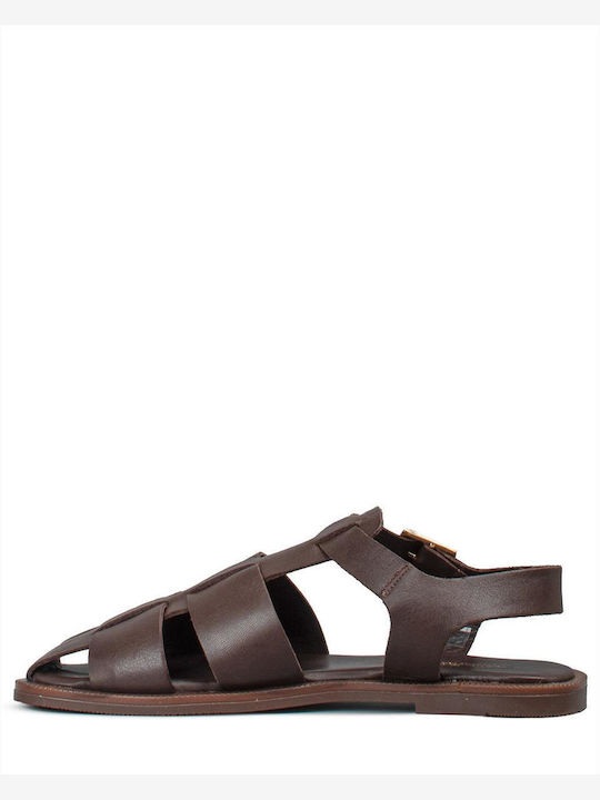Women's Flat Sandals Brown 2-274-26313-28 KAKAO Cappuccino
