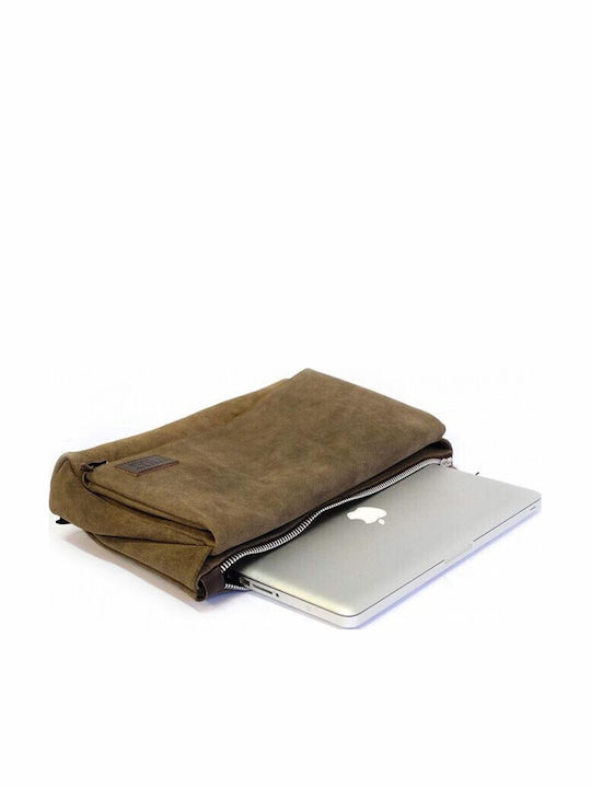 Leder Herren Tasche Bote Grüne