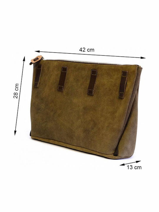 Leder Herren Tasche Bote Grüne