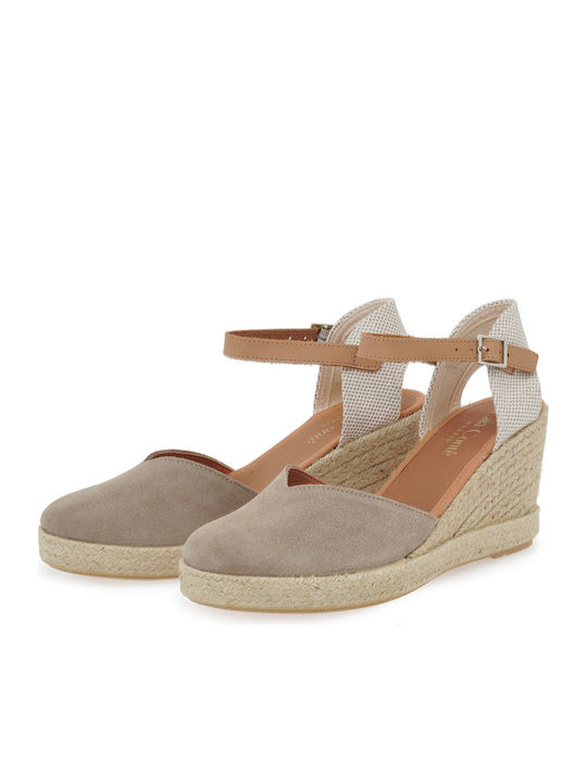 Summer Women's Platform Espadrille Style Brown