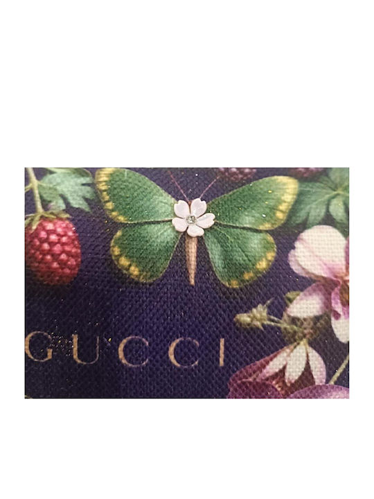 Τσαντάκι Νεσεσέρ Εκτύπωση Gucci Purple Floral