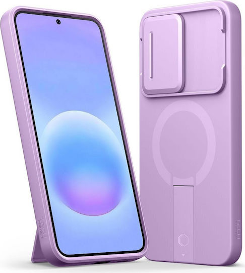 Tech-Protect Back Cover Aramid Fiber Purple (Galaxy A57)
