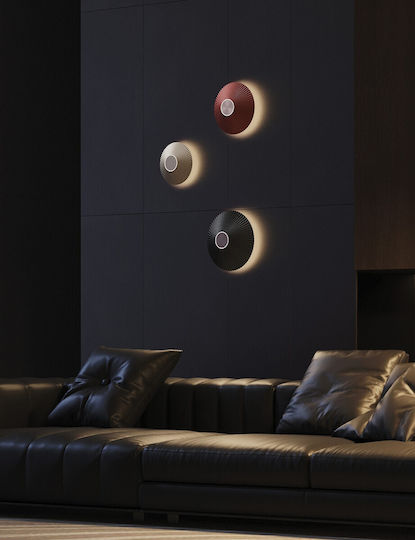 VK Lighting LED Θερμό Λευκό Σποτ σε Μαύρο Χρώμα