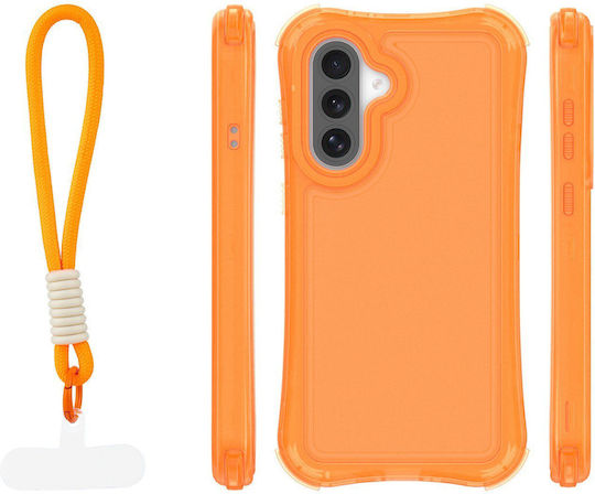 Orange Back Cover Σιλικόνης Πορτοκαλί (Galaxy A36)