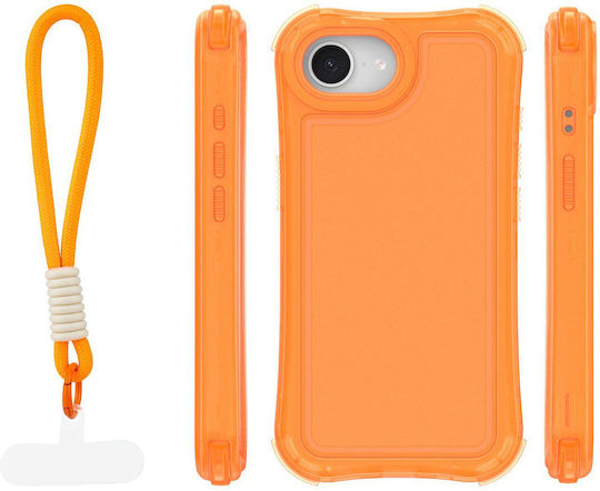 Orange Back Cover Σιλικόνης Πορτοκαλί (iPhone 17e / 16e)