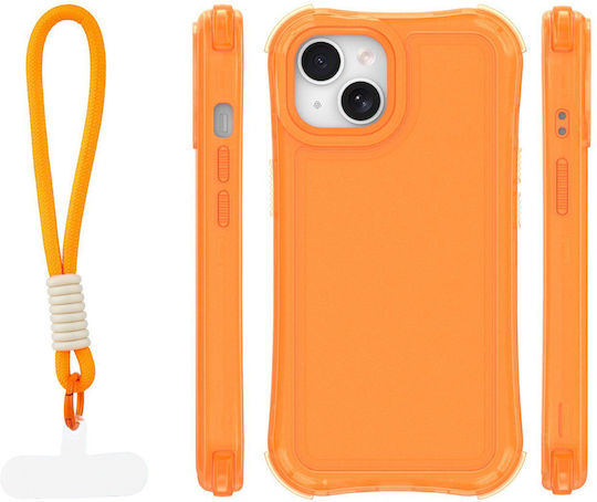 Orange Orange Silicone Back Cover (iPhone 14)