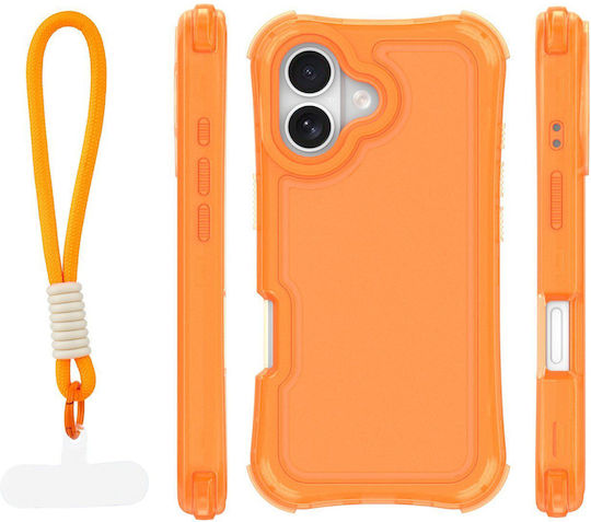 Orange Back Cover Σιλικόνης Πορτοκαλί (iPhone 17)