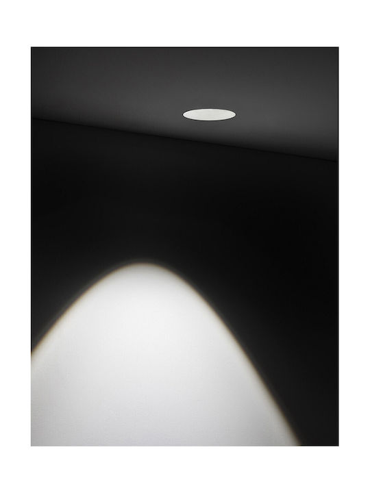 VK Lighting Deckenstrahler mit Gips Einbauleuchte GU10 Weiß 8x8cm
