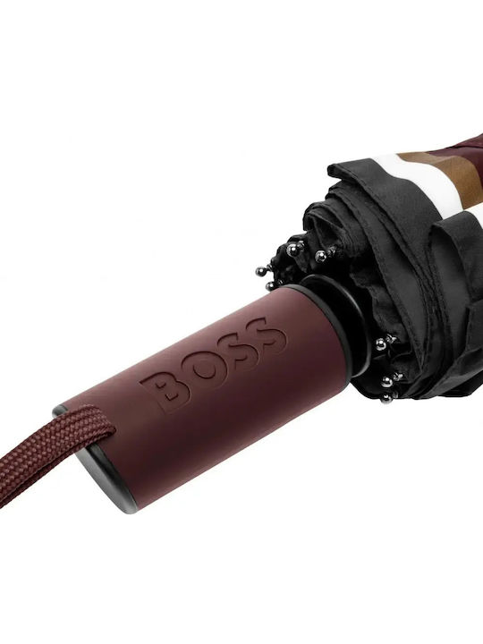 Boss Automatic Compact Burgundy Umbrella