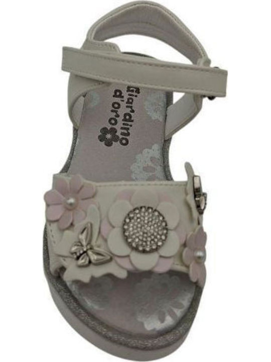 Kids' White Sandals