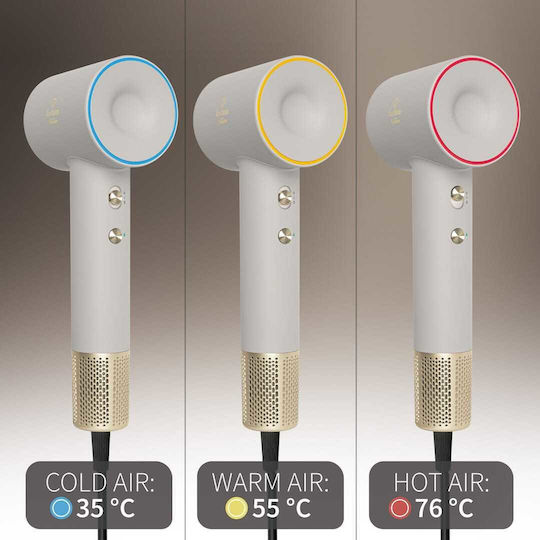 Berlinger Haus Ionic Uscător de Păr Profesional cu Difuzor 1600W
