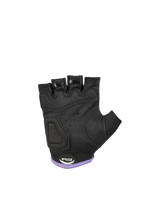 R2 Kids Cycling Gloves Purple