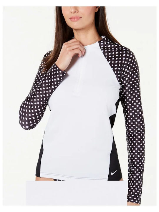 Nike Women's Long Sleeve Sun Protection Shirt Black