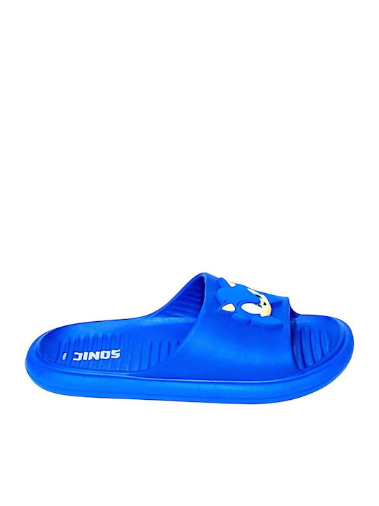 Flip-Flopi Pentru Copii Albastre Sonic