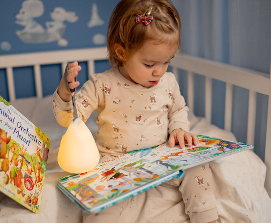 Shnuggle Moonlight Plus Φορητό Φως Νύκτας Ένδειξη Θερμοκρασίας Δωματίου Shn-moon-mk2
