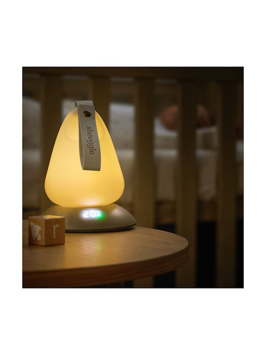Shnuggle Moonlight Plus Tragbares Nachtlicht mit Temperaturanzeige