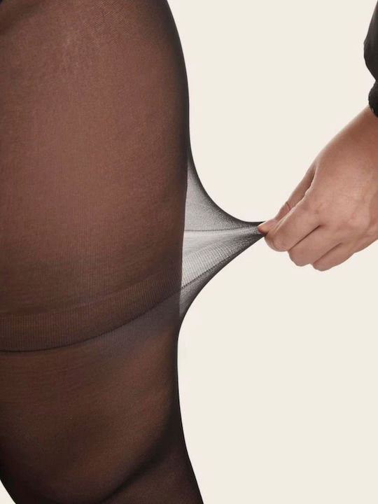 Women's Pantyhose 20 Den with Stitch Black