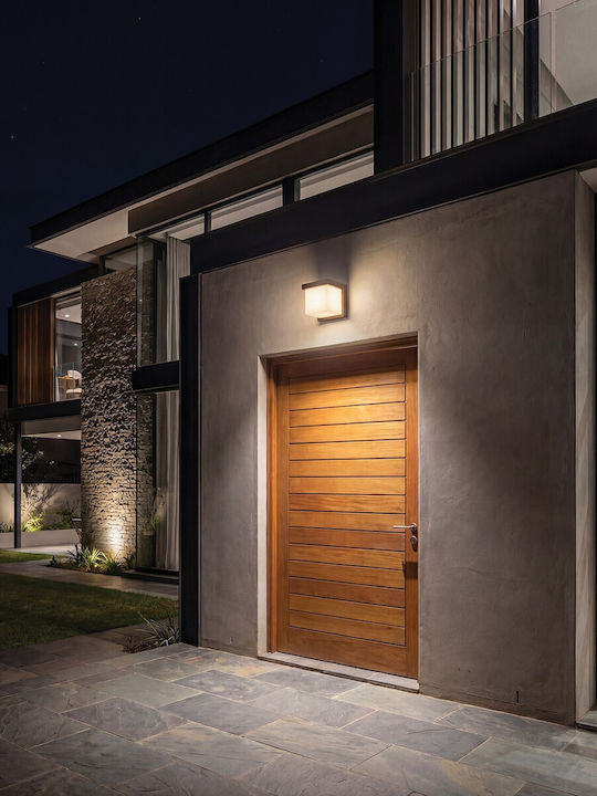 VK Lighting Wall-Mounted Outdoor LED Lighting IP65 9W With Warm White Light