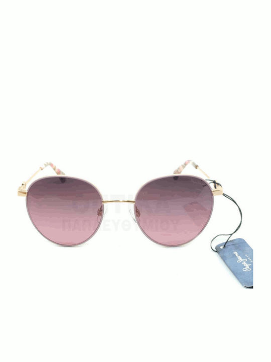 Pepe Jeans Pj5248 Women's Sunglasses with Gold Frame and Purple Lens PJ5248-401