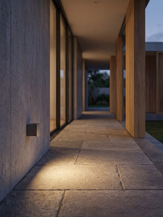 VK Lighting Wandmontiertes Außenbeleuchtung LED IP65 3W mit Warmweißem Licht
