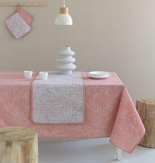 Palamaiki Tat17-tat18 Fabric Pink Pot Holder 2 Pieces