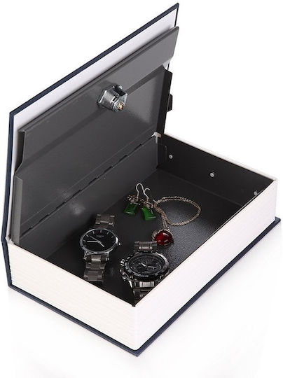Blue Book Safe Money Hider with Lock 240 x 155 x 55mm
