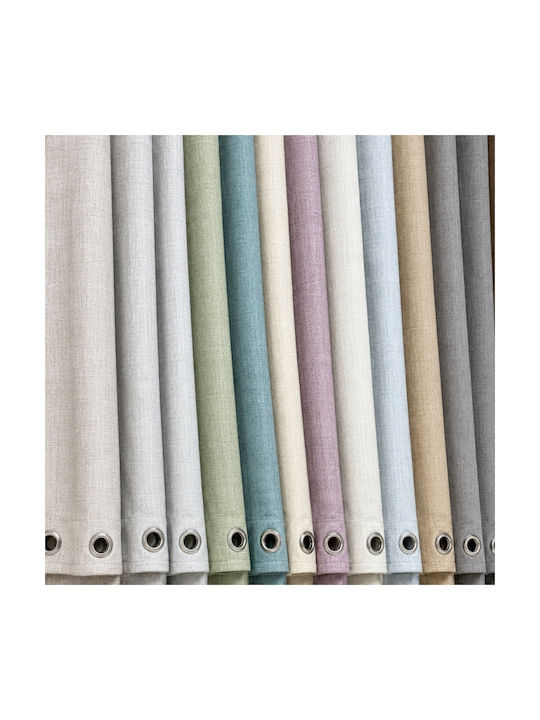 My Home Luxury Vorhang mit Bleistiftfalten Braun 280x270cm